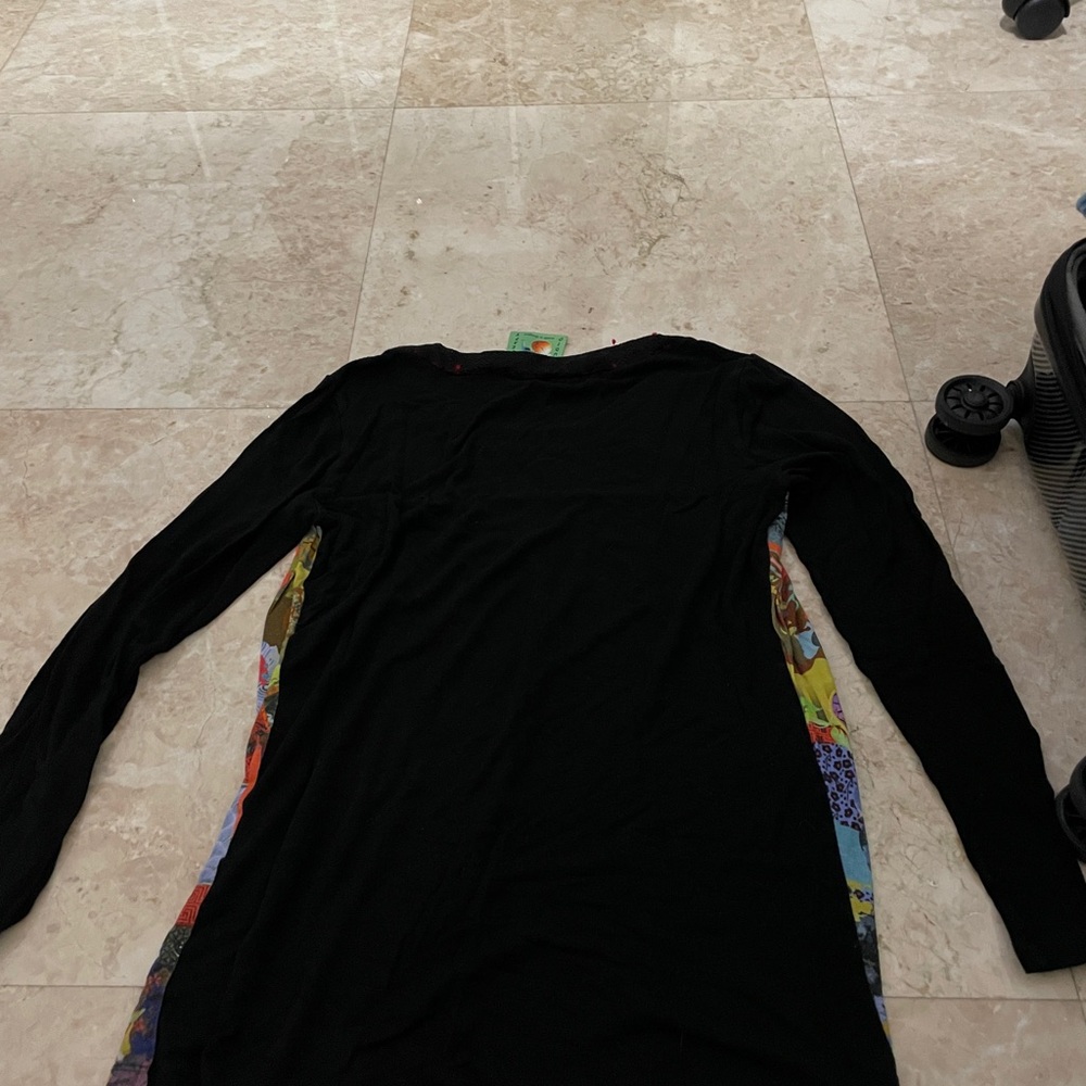 Studio Therapy Black Top with Red Details